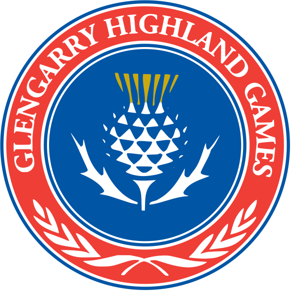 Official logo of the Glengarry Highland Games